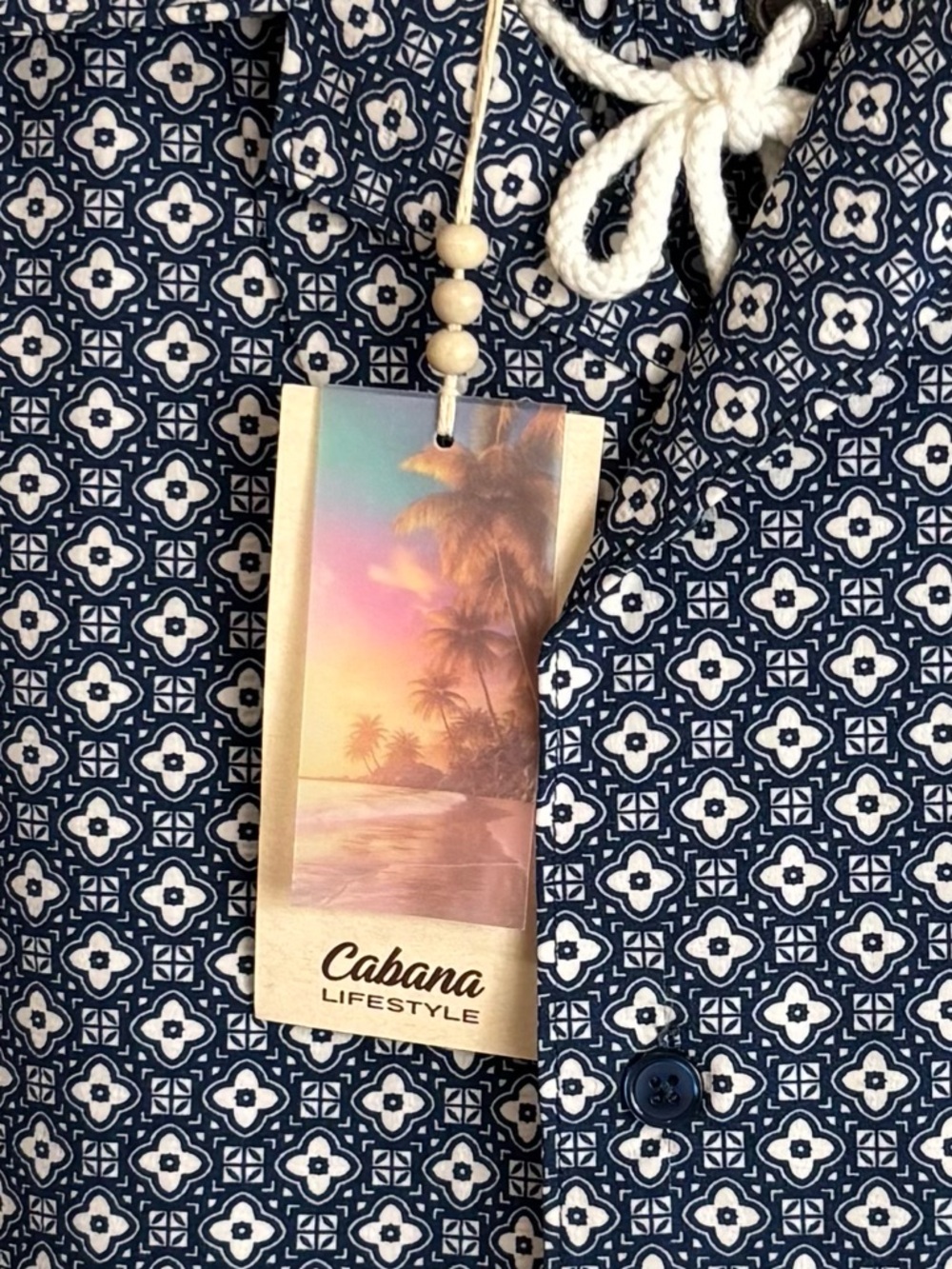 Men’s Medium Summer Bundle 4 Piece Cabana Swim Set Free Planet Shirt & Tank NWT - Picture 4 of 14
